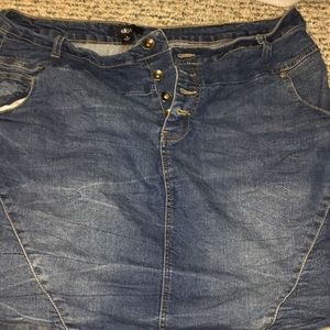 Jean Skirt